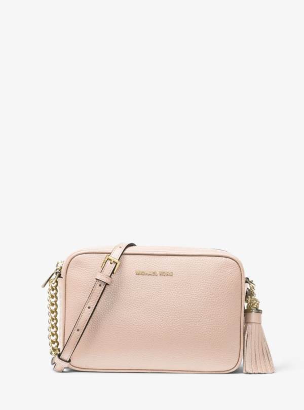 Damske Crossbody Kabelka Michael Kors Ginny Leather Ruzove - Kabelky Michael Kors Levně | ARUBD-0316